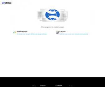 Atrise.com(Web and Design Software) Screenshot