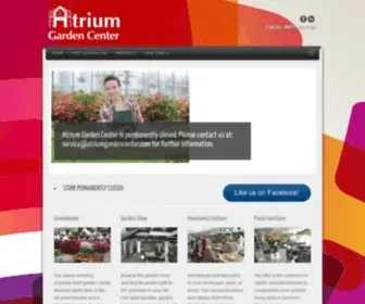 AtriumGardencenter.com(AtriumGardencenter) Screenshot