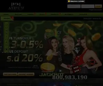 Atriumpoker.me(Ceme online) Screenshot