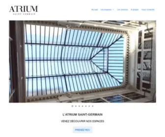 Atriumsaintgermain.com(L'Atrium Saint) Screenshot