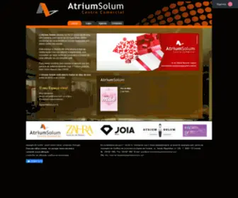 Atriumsolumcentrocomercial.pt(Atrium Solum Centro Comercial) Screenshot