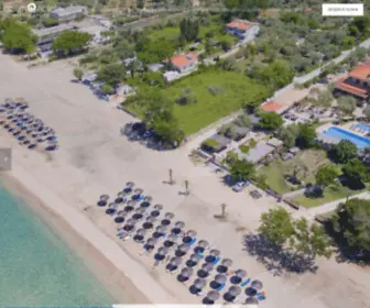 Atriumthassos.gr(Hotels Potos Thassos Greece) Screenshot