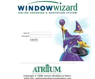 Atriumwizard.com(Index) Screenshot