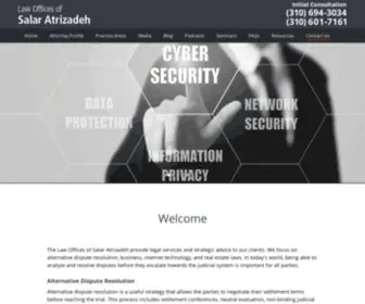 Atrizadeh.com(Internet Lawyer) Screenshot