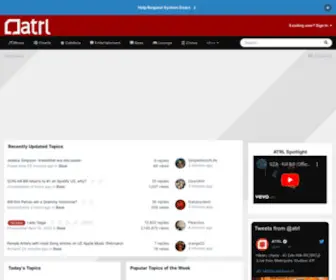 ATRL.net(Pop music news) Screenshot