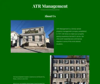 Atrmanagement.com(About Us ATR Management) Screenshot