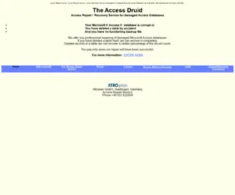Atroplan.com(We repair your damaged Access ®) Screenshot