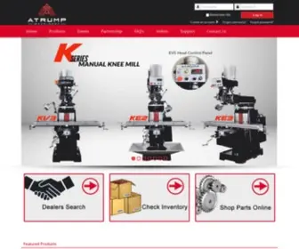 Atrump.com(Atrump Machinery Inc) Screenshot