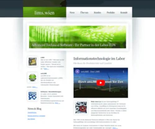 ATS-Vienna.com(Advanced Technical Software) Screenshot