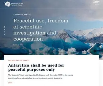 ATS.aq(Antarctic Treaty) Screenshot