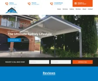 Atsawnings.com.au(Patio and Carport Builders Sydney) Screenshot