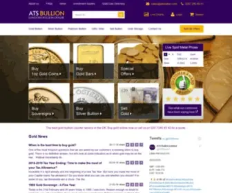 Atsbullion.com(ATS Bullion Ltd) Screenshot