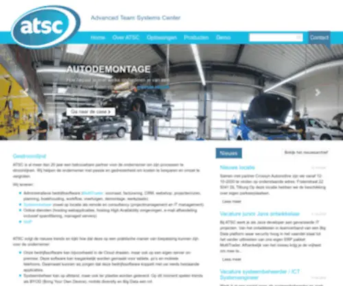 ATSC.nl(ATSC Automatisering Oisterwijk) Screenshot
