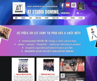 Atsdomino.cz(Taneční výuka pro děti ve věku 4) Screenshot