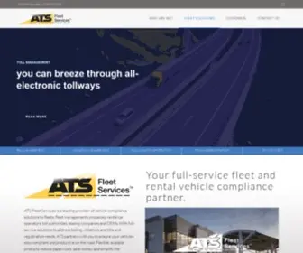 Atsfleetsolutions.com(American Traffic Solutions) Screenshot