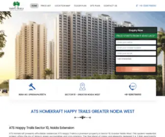 Atshappytrails.org.in(ATS Happy Trails Noida Extension) Screenshot