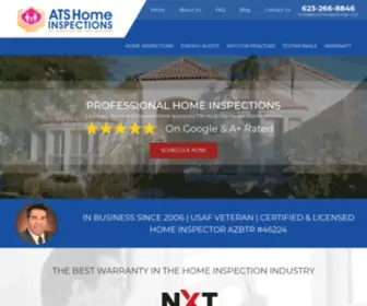 Atshomeinspectionsllc.com(Professional Home Inspection Services in the Phoenix Metropolitan area) Screenshot