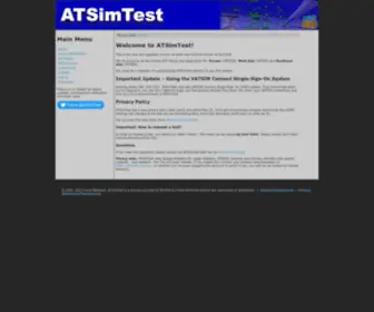 Atsimtest.com(ATSimTest) Screenshot