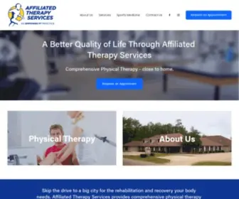 Atsla.com(Affiliated Therapy Services) Screenshot