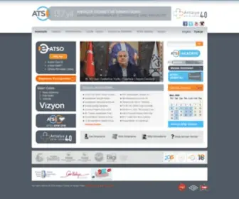 Atso.org.tr(Antalya Ticaret ve Sanayi Odası) Screenshot