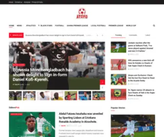 Atspo.com(Sport On Point) Screenshot