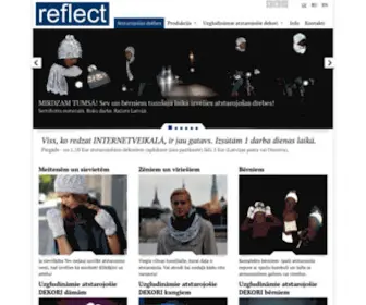 Atstaro-Reflect.lv(Atstarojošas šalles) Screenshot