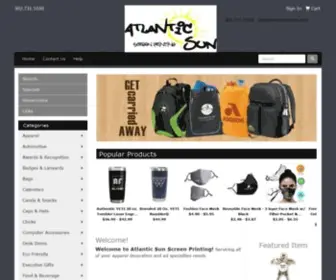 Atsunorders.com(Atlantic Sun Screenprinting) Screenshot