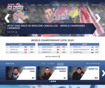 ATSX.org(ATSX Ice Cross World Championship) Screenshot