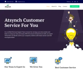 Atsynch.com(T0LL Free Customer Service USA) Screenshot