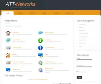 ATT-Networks.com(Portal Home) Screenshot