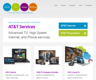 ATT-Services.net(Services by AT&T) Screenshot