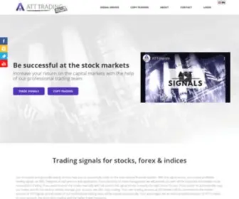ATT-Signals.com(Trading signals for stocks) Screenshot