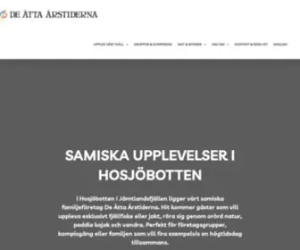 Attaarstiderna.se(De Åtta Årstiderna) Screenshot
