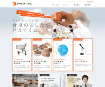 Attable.co.jp(アットテーブルは食) Screenshot