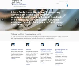 Attacconsulting.com(National consulting & auditing firm) Screenshot