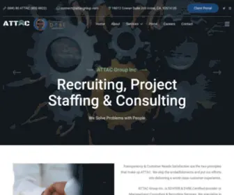 AttacGroup.com(Attac Group Inc) Screenshot