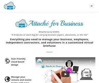 Attacheforbusiness.com(Never lose documents again. Everything) Screenshot