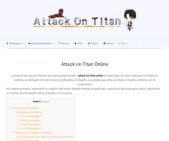 Attack-ON-Titan.online(▷ Ver Attack on Titan Online) Screenshot