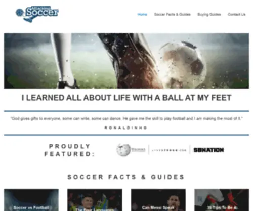 Attackingsoccer.com(Attacking Soccer) Screenshot