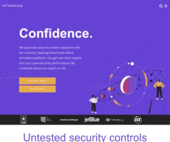 Attackiq.com(AttackIQ Platform) Screenshot