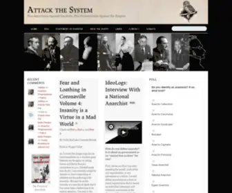 Attackthesystem.com(Attack the System) Screenshot