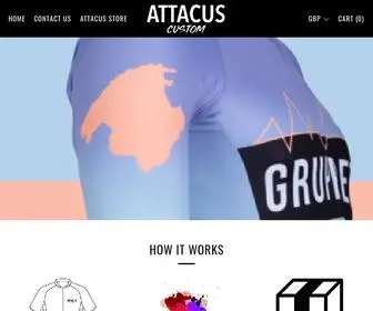 Attacuscustom.com(Attacus Custom) Screenshot