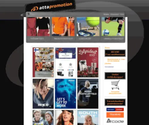 Attapromotion.fi(Tervetuloa) Screenshot