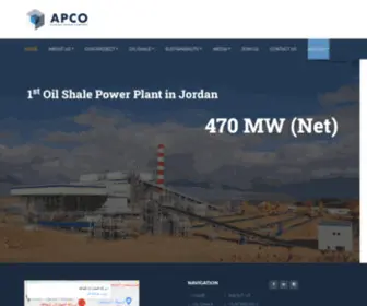 Attaratpower.com.jo(Attarat Power) Screenshot