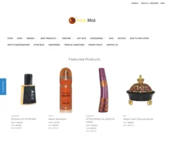 Attarmist.com(Oud (oudh) & musk fragrance) Screenshot