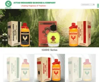 Attarmohddawood.com(Creating Fragrance of Tradition) Screenshot