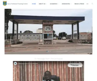 AttcGhana.com(Accra Technical Training Centre) Screenshot