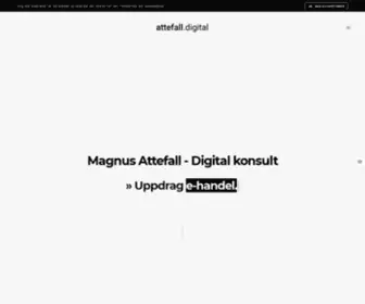 Attefall.se(Magnus Attefall) Screenshot