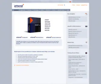 Attend-Solutions.com(Attend Solutions) Screenshot