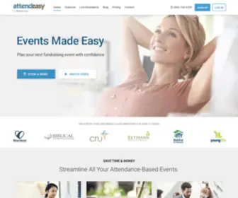 Attendeasy.com(Easy-to-use event management & registration software) Screenshot